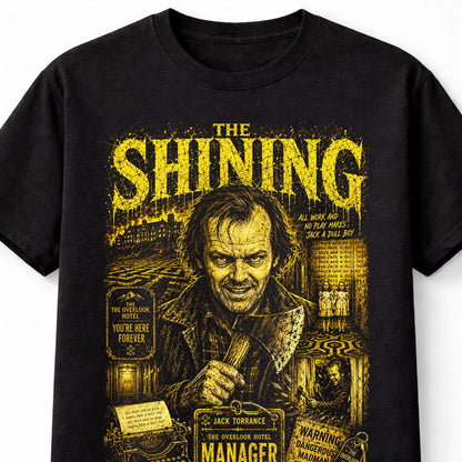 The Shining Jack Torrance Overlook Hotel Horror Unisex T-Shirt