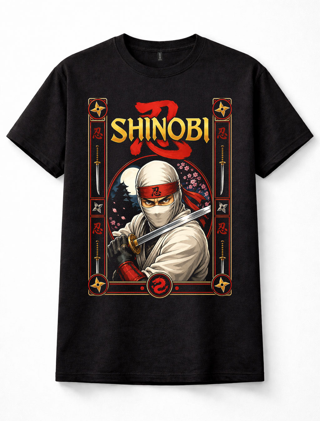 Shinobi Sega Joe Musashi Ninja Samurai Retro Arcade Gaming Unisex T-Shirt