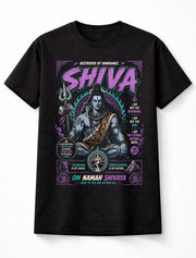 Shiva Hindu God Meditation Yoga Spiritual Deity India Unisex T-Shirt