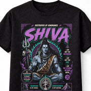 Shiva Hindu God Meditation Yoga Spiritual Deity India Unisex T-Shirt