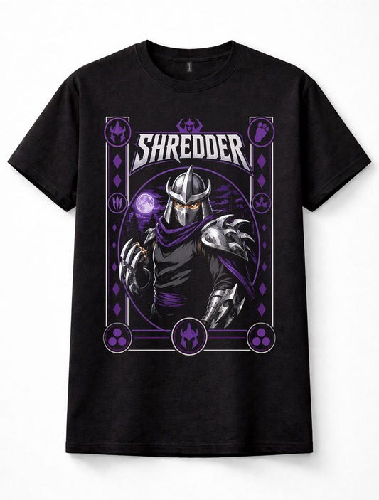 Shredder TMNT Teenage Mutant Ninja Turtles Villain Unisex T-Shirt