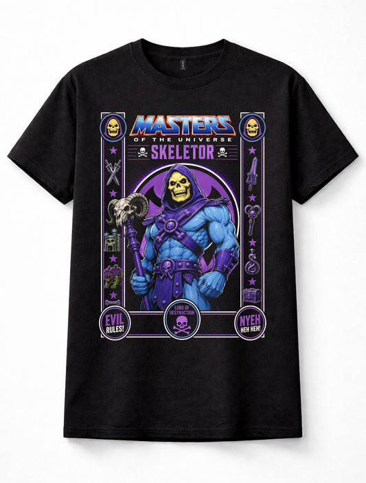 Skeletor Masters of the Universe Villain Graphic Unisex T-Shirt