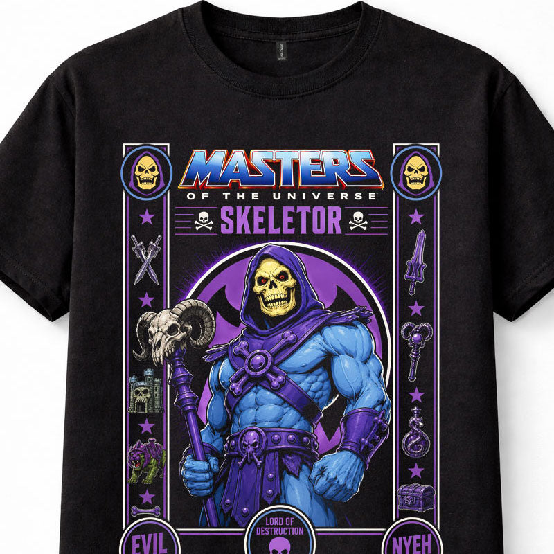 Skeletor Masters of the Universe Villain Graphic Unisex T-Shirt