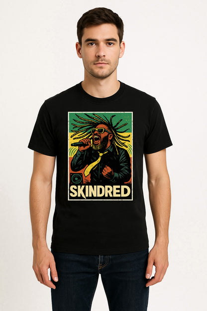 Skindred – Reggae Metal Unisex T-Shirt Band Merch Tee