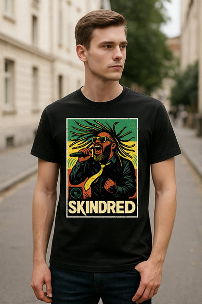 Skindred – Reggae Metal Unisex T-Shirt Band Merch Tee