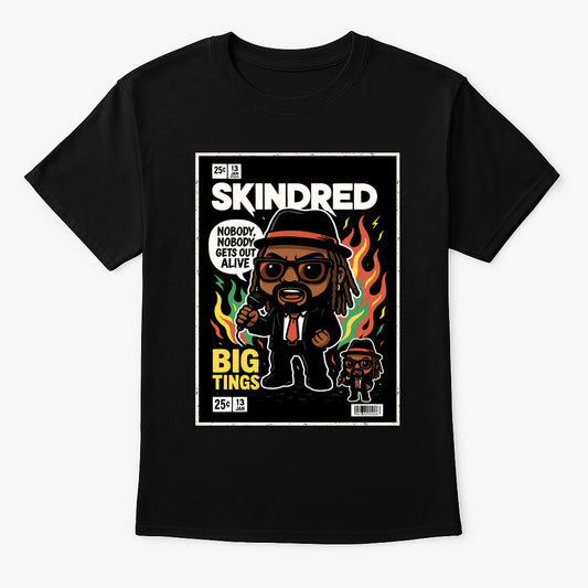 Skindred Nobody Reggae Metal Funko Pop Style Unisex T-Shirt