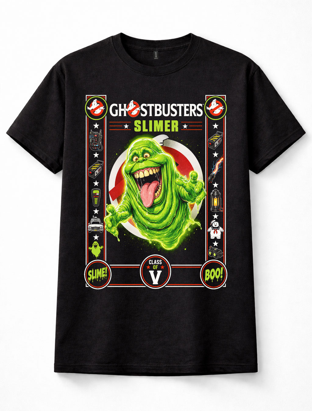Ghostbusters Slimer Comedy Movie Graphic Tee Unisex T-Shirt