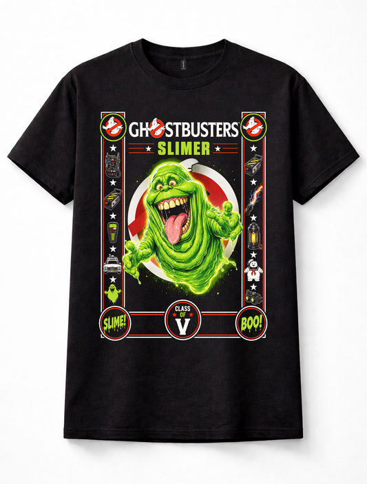 Ghostbusters Slimer Comedy Movie Graphic Tee Unisex T-Shirt