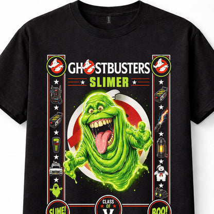 Ghostbusters Slimer Comedy Movie Graphic Tee Unisex T-Shirt
