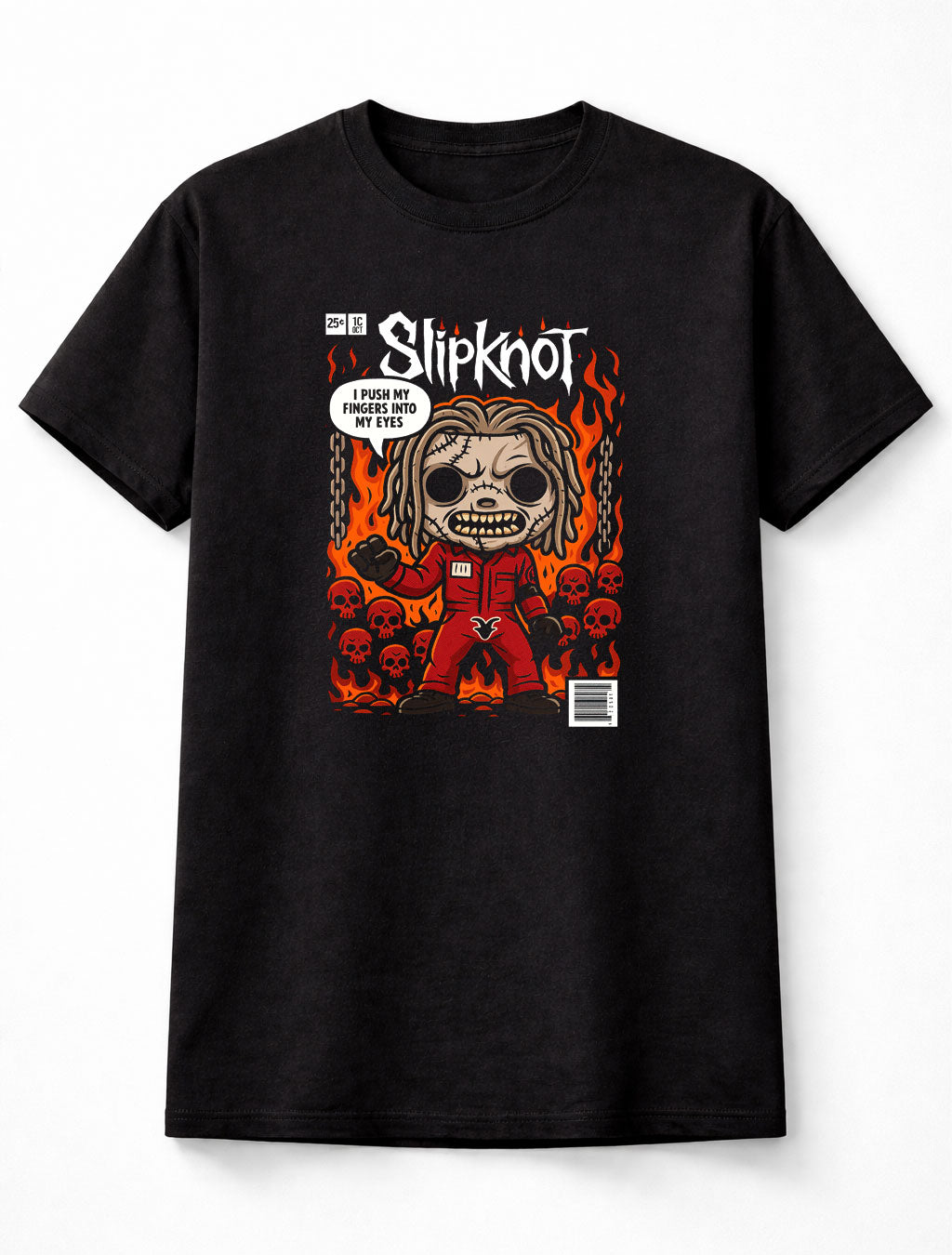 Slipknot I Push My Fingers Into My Eyes Heavy Metal Adults & Kids Unisex T-Shirt