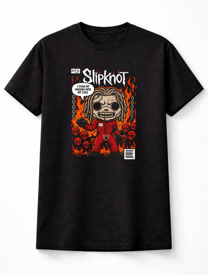 Slipknot I Push My Fingers Into My Eyes Heavy Metal Adults & Kids Unisex T-Shirt