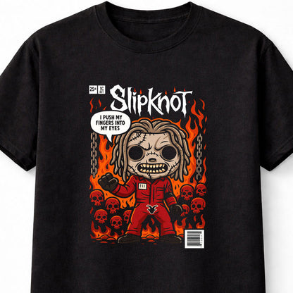 Slipknot I Push My Fingers Into My Eyes Heavy Metal Adults & Kids Unisex T-Shirt