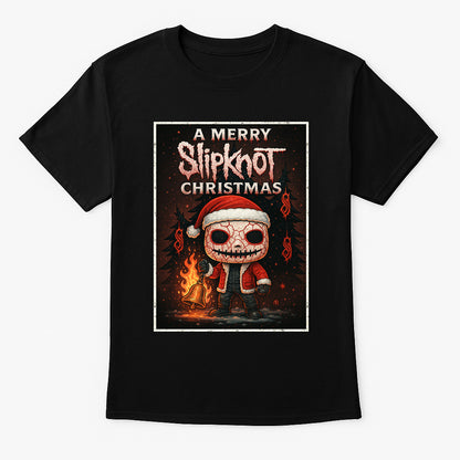 Slipknot Merry Christmas Metal Unisex Christmas T-Shirt or Hoodie