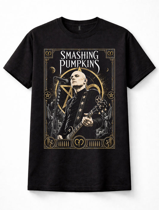Smashing Pumpkins Billy Corgan Grunge Rock Band Unisex T-Shirt