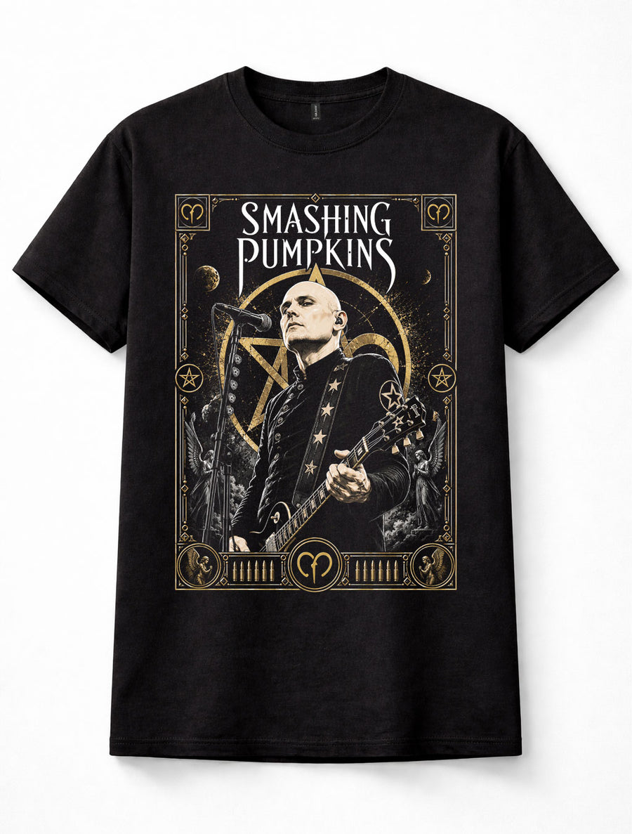 Smashing Pumpkins Billy Corgan Grunge Rock Band Unisex T-Shirt