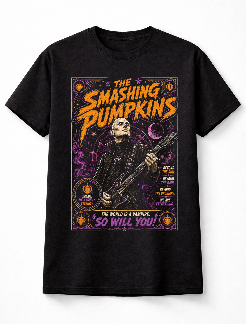 The Smashing Pumpkins Billy Corgan Mellon Collie Graphic Unisex T-Shirt