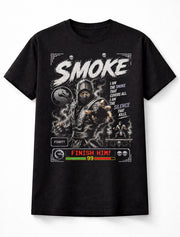 Mortal Kombat Smoke Retro Arcade Ninja Gamer Unisex T-Shirt