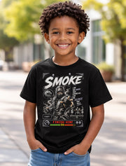 Mortal Kombat Smoke Retro Arcade Ninja Gamer Unisex T-Shirt