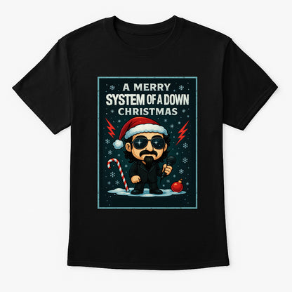System of a Down Merry Christmas Rock Legend Unisex Christmas T-Shirt or Hoodie