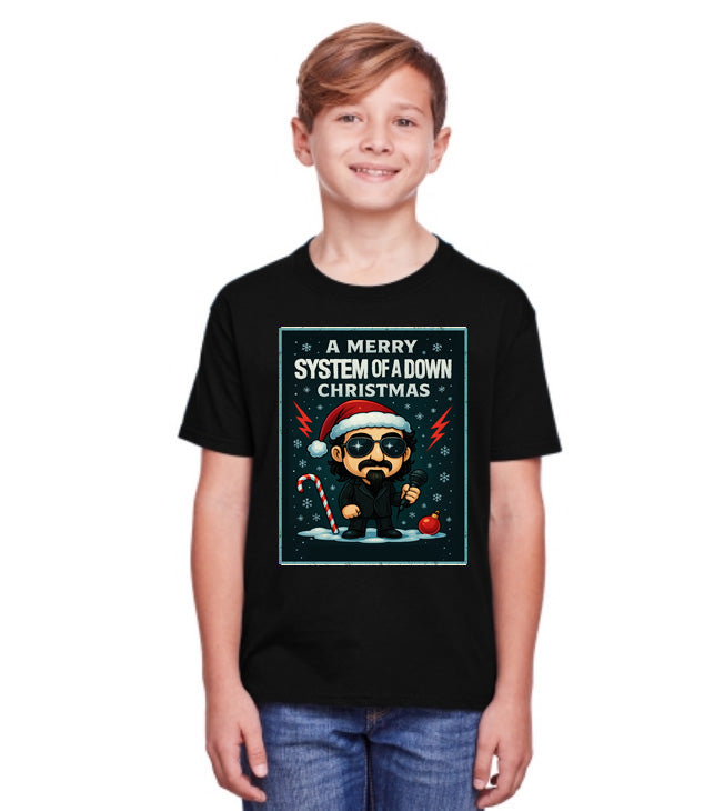 System of a Down Merry Christmas Rock Legend Unisex Christmas T-Shirt or Hoodie