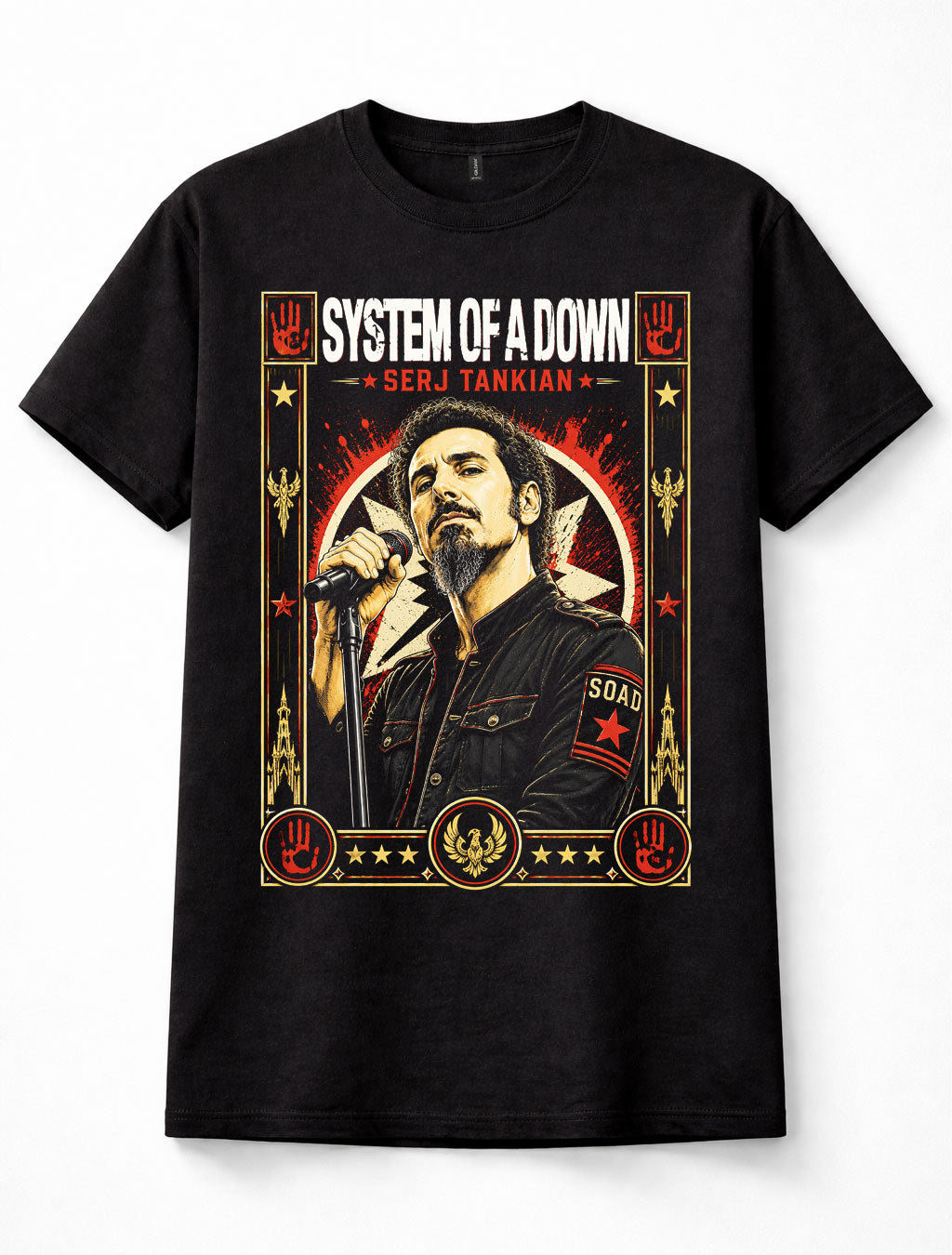 System Of A Down Serj Tankian Metal Band Music Unisex T-Shirt