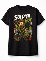 Soldier Boy The Boys Antihero Graphic Tee Superhero TV Show Shirt Unisex Adults & Kids T-Shirt