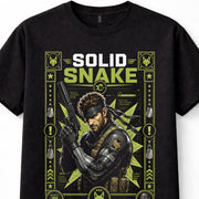 Metal Gear Solid Solid Snake Tactical Stealth Gamer Unisex T-Shirt