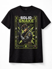 Metal Gear Solid Solid Snake Tactical Stealth Gamer Unisex T-Shirt