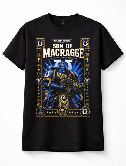 Warhammer 40000 Ultramarines Son of Macragge Gamer Unisex T-Shirt