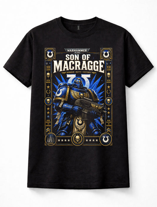 Warhammer 40000 Ultramarines Son of Macragge Gamer Unisex T-Shirt