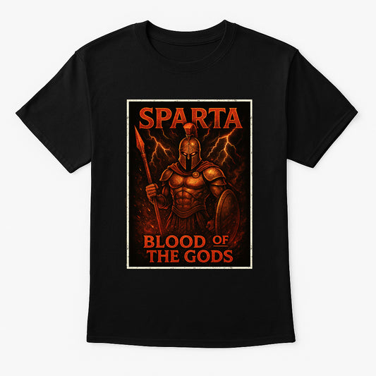 Sparta Blood of the Gods Unisex Warrior T-Shirt