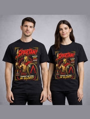 Spartan Warrior Ancient Greece Battle Shield Unisex T-Shirt