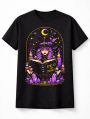 Spells For Trouble Gothic Witch Magic Halloween Unisex T-Shirt