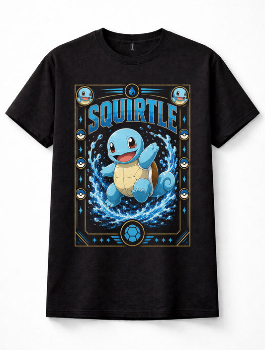 Pokemon Squirtle Water Type Starter Gamer Unisex T-Shirt