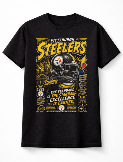 Pittsburgh Steelers NFL Football Fan Gift The Standard Unisex T-Shirt
