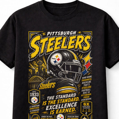 Pittsburgh Steelers NFL Football Fan Gift The Standard Unisex T-Shirt
