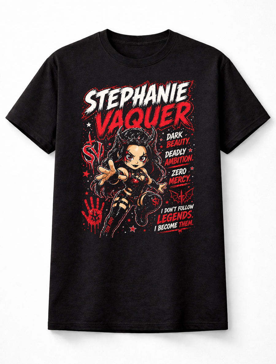 Stephanie Vaquer Dark Beauty WWE Wrestling Gothic Graphic Unisex T-Shirt