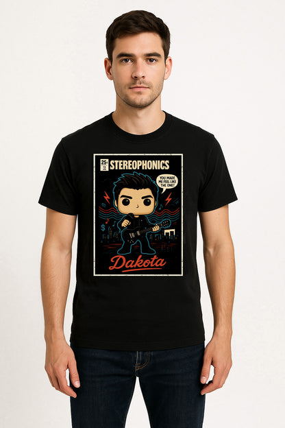 Stereophonics Dakota Alternative Rock Funko Pop Style Unisex T-Shirt