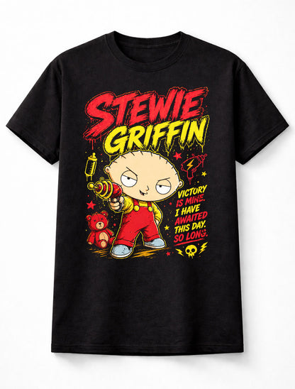 Stewie Griffin Family Guy Victory Is Mine Cartoon Unisex T-Shirt
