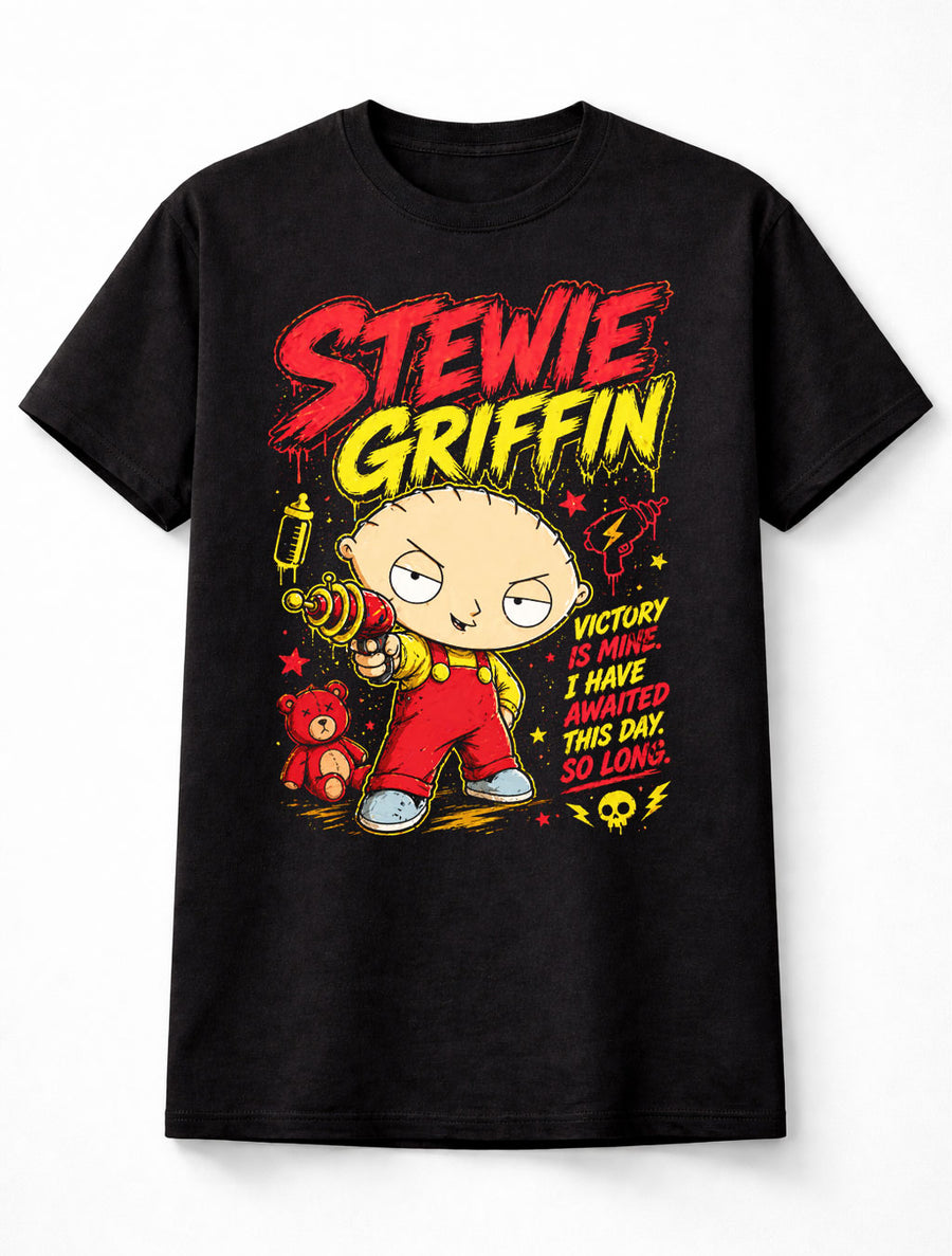 Stewie Griffin Family Guy Victory Is Mine Cartoon Unisex T-Shirt
