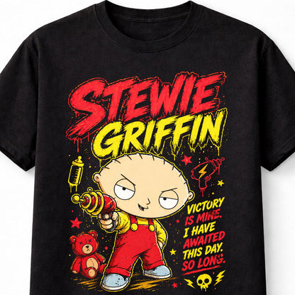 Stewie Griffin Family Guy Victory Is Mine Cartoon Unisex T-Shirt