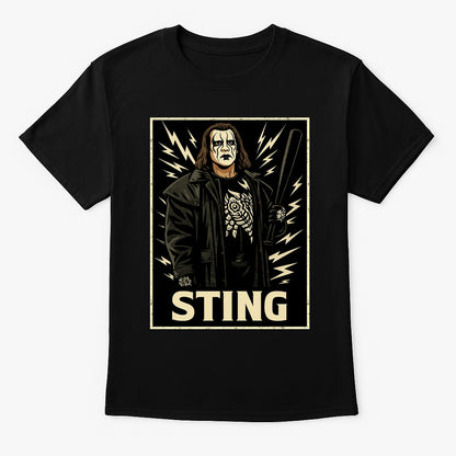 Sting “The Icon” Retro Wrestling Unisex T-Shirt Vigilante Edition