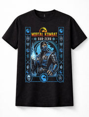 Mortal Kombat Sub-Zero Cryomancer Fighting Game Gamer Unisex T-Shirt