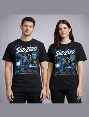 Mortal Kombat Sub-Zero Retro Arcade Ninja Gamer Unisex T-Shirt