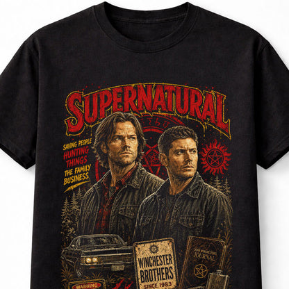 Supernatural Sam Dean Winchester TV Series Horror Unisex T-Shirt