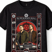 Supernatural Winchester Brothers TV Series Graphic Unisex T-Shirt