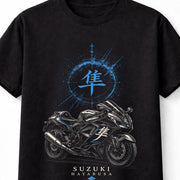 Suzuki Hayabusa Sportbike Motorcycle Rider Graphic Unisex T-Shirt