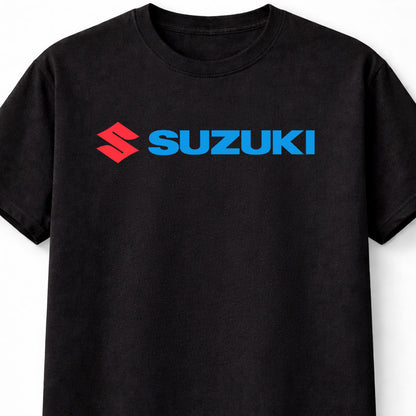 Suzuki Logo Graphic Unisex Motorcycle Racing Car Biker Unisex T-Shirt