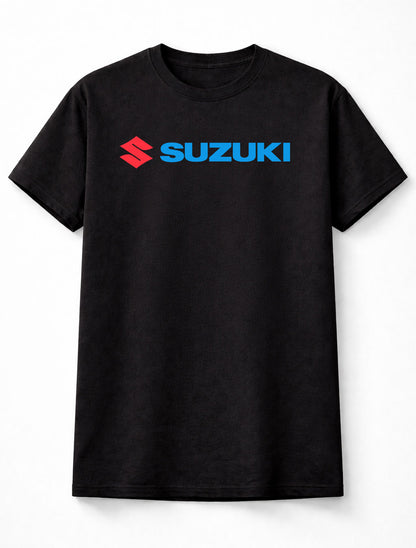Suzuki Logo Graphic Unisex Motorcycle Racing Car Biker Unisex T-Shirt