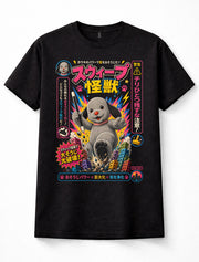 Sweep Sooty Show Japanese Kaiju Puppet TV Nostalgia Graphic Unisex T-Shirt